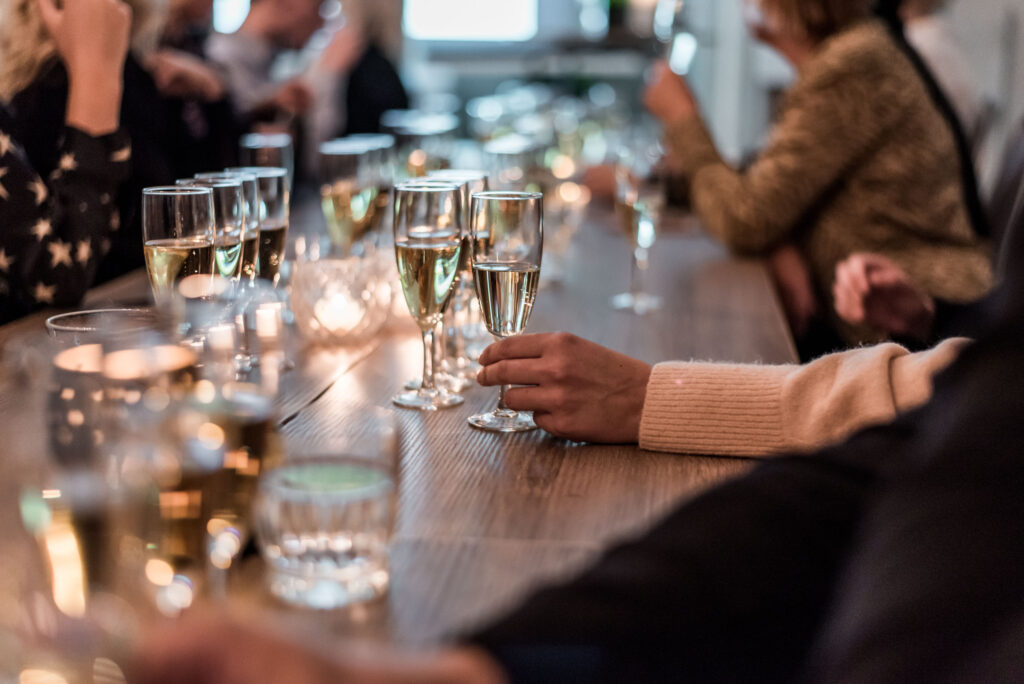champagneprovning på varbergs stadshotell