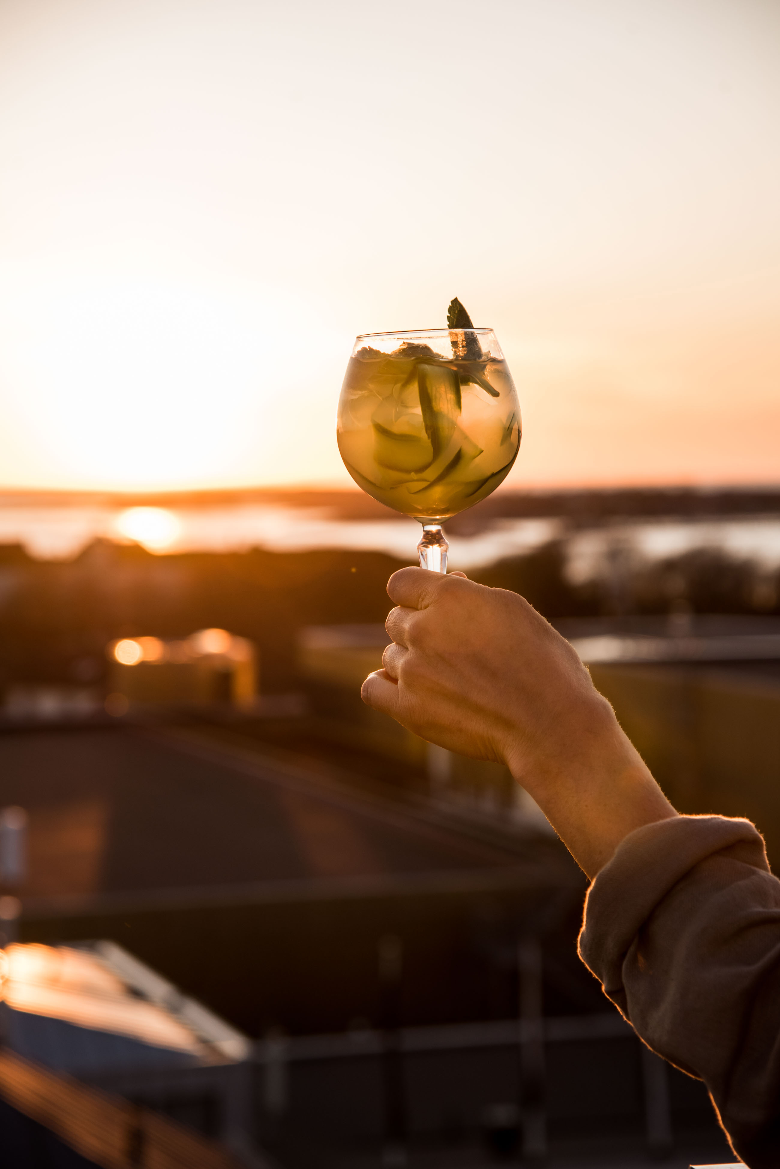 sangria på takbar sora