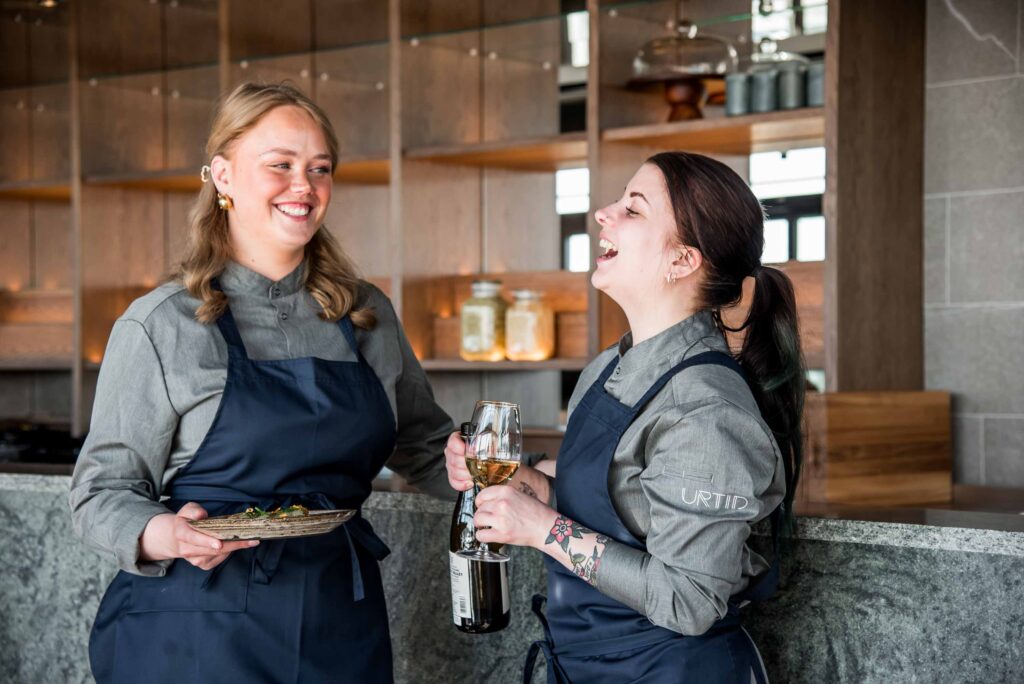 restaurangpersonal på billingehus